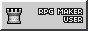An 88x31 web button reading 'RPG Maker User' with the RPG Maker logo next to it.