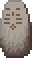 A pixelart icon of a gravelike oblong stone with symbols carved into it.
